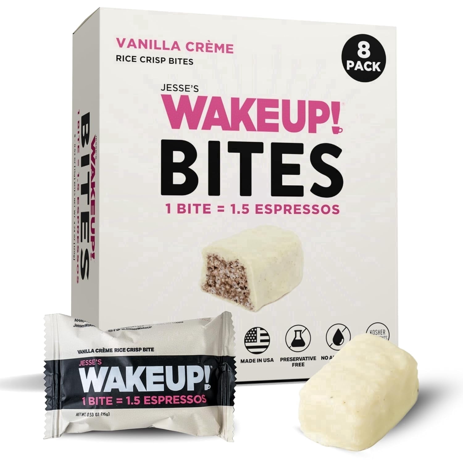 Wake Up! Caffeinated Protein Bites, 8