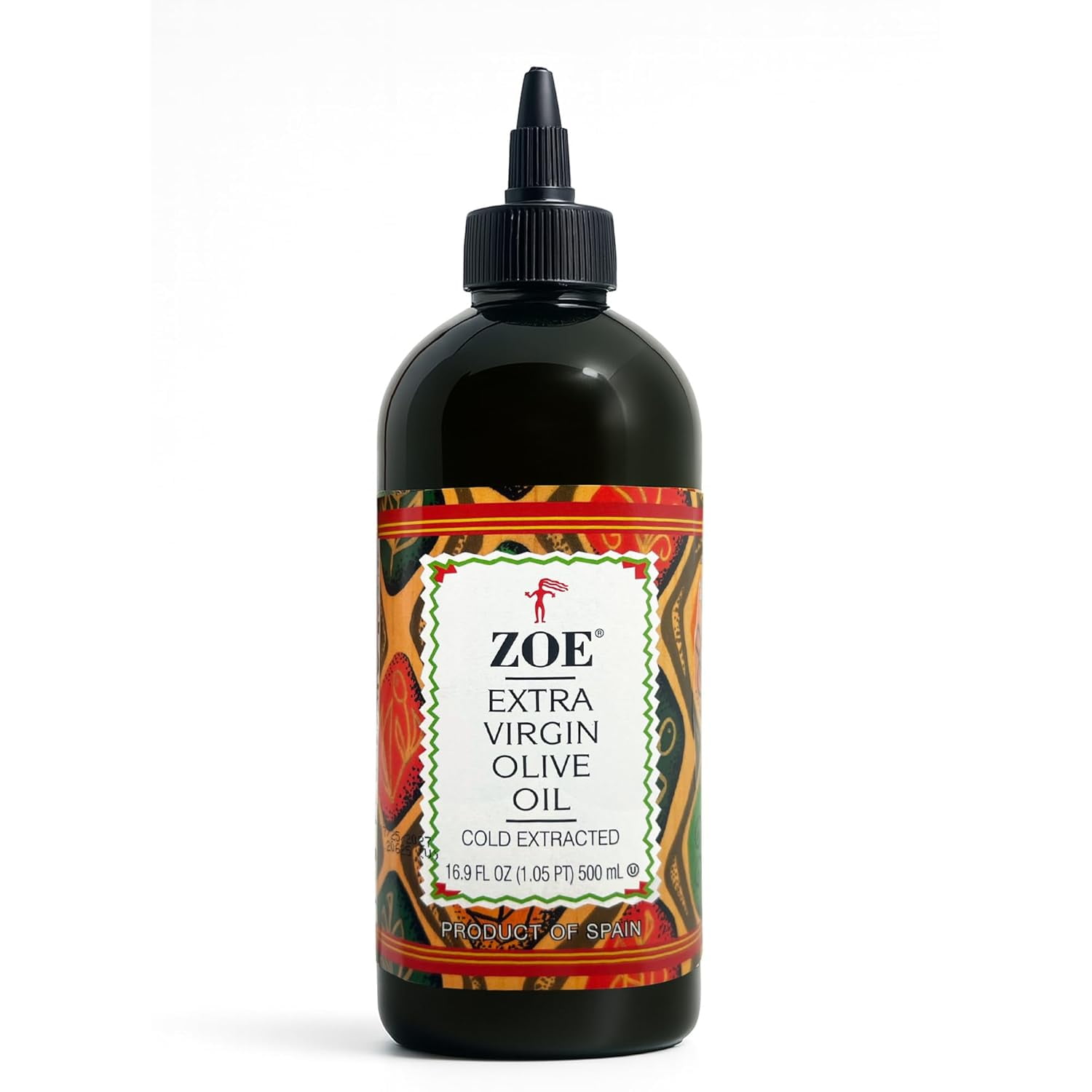 ZOE Extra Virgin Olive Oil 500ml (16.9 fl oz), All-Purpose Spanish EVOO in Easy