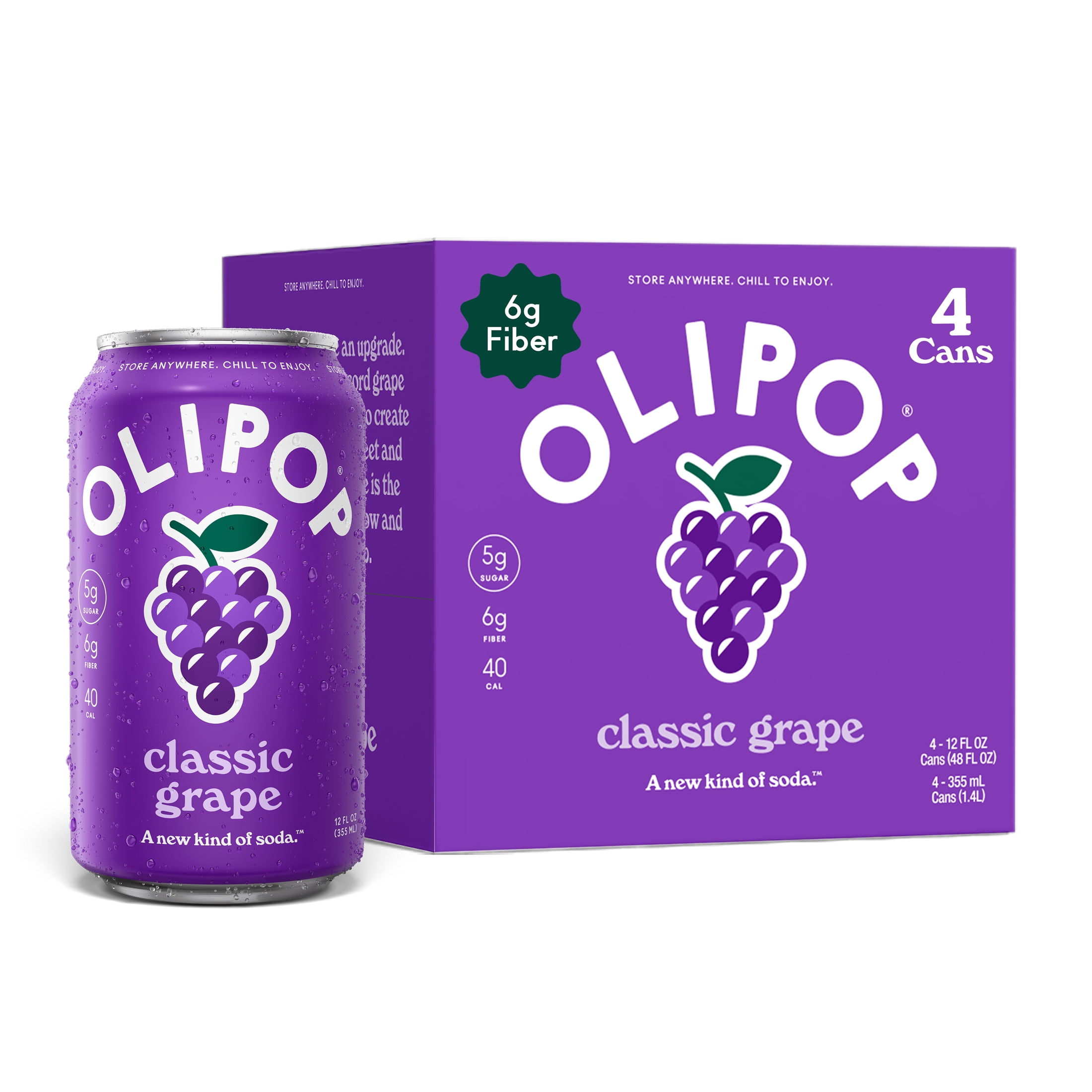 OLIPOP Classic Grape
