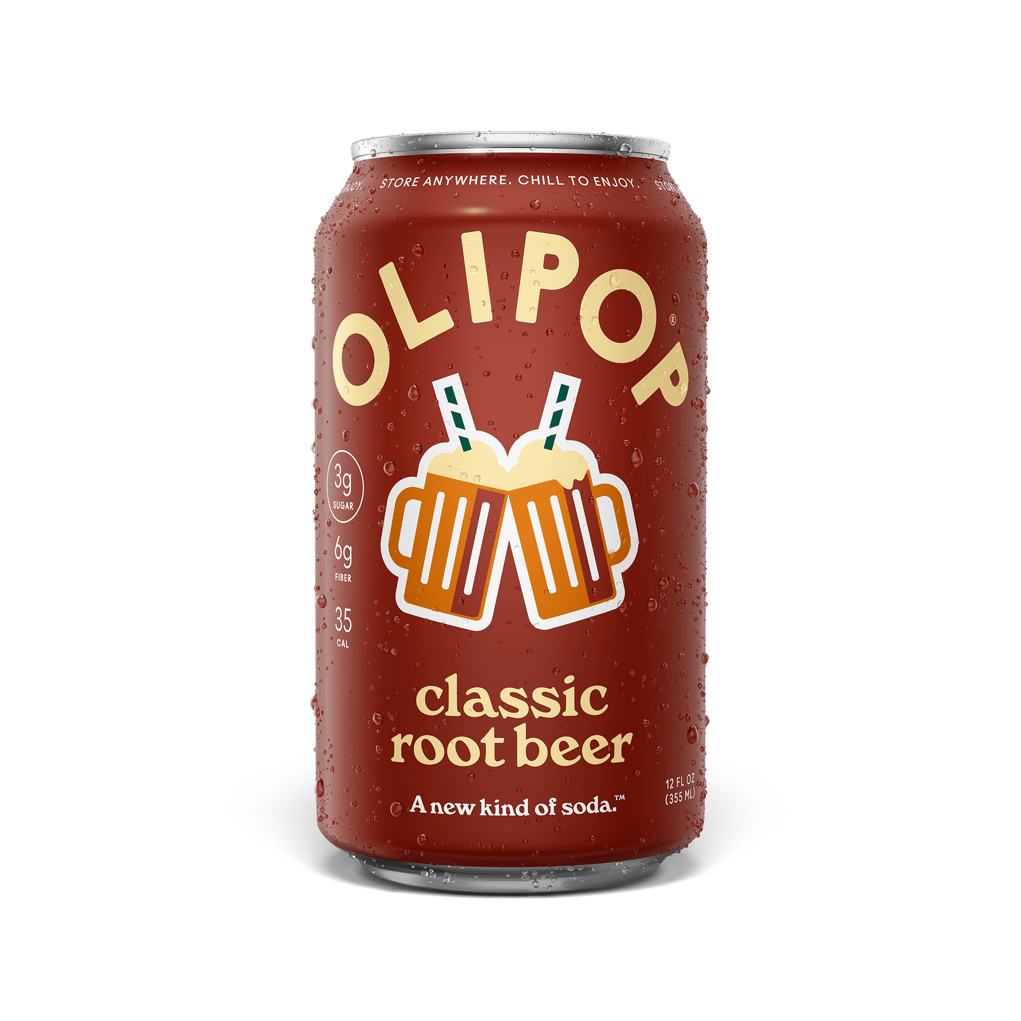 OLIPOP Classic Root Beer