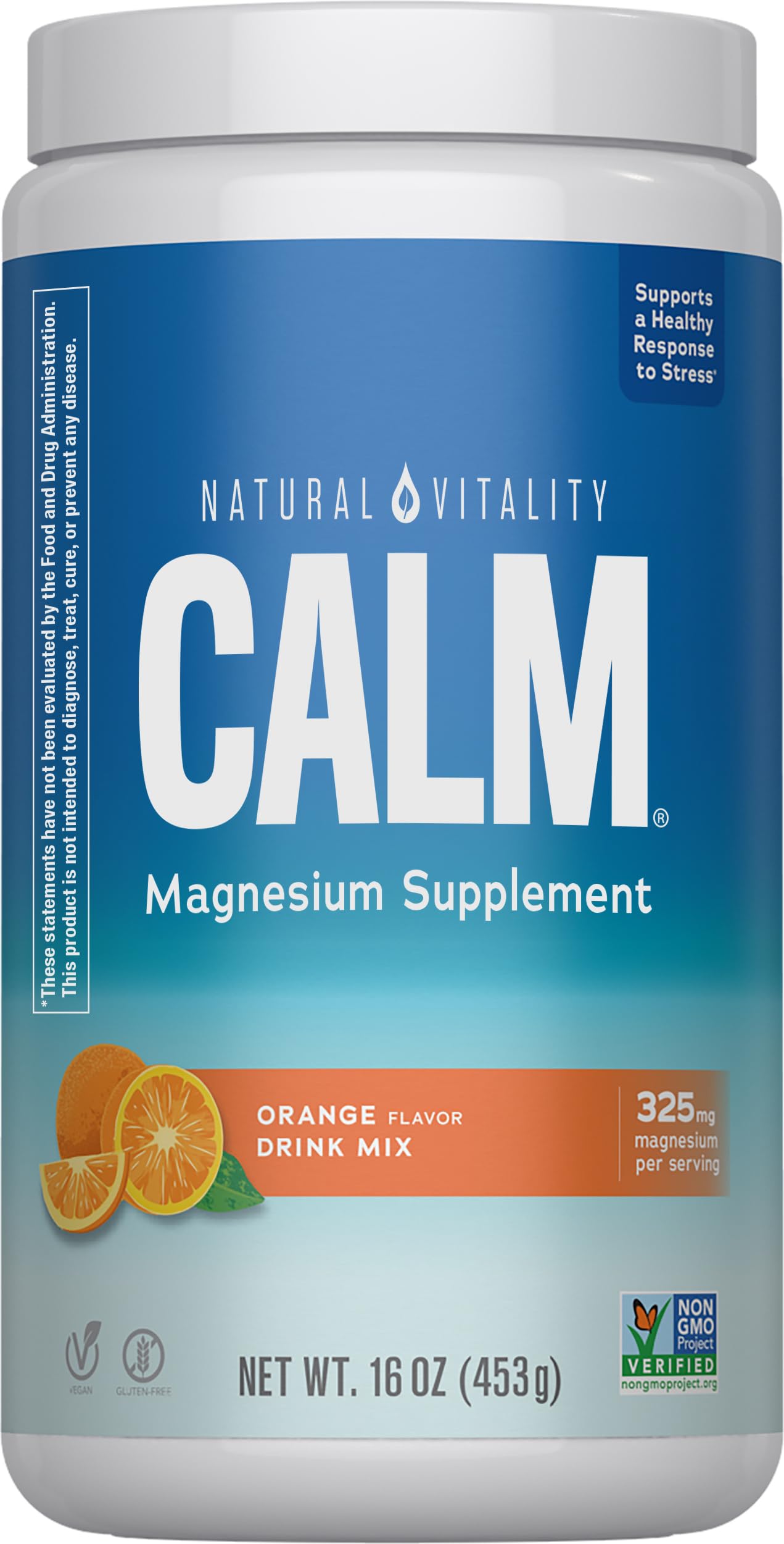 View Gutsy profile Natural Vitality Natural Vitality Calm Magnesium Supplement Drink Mix