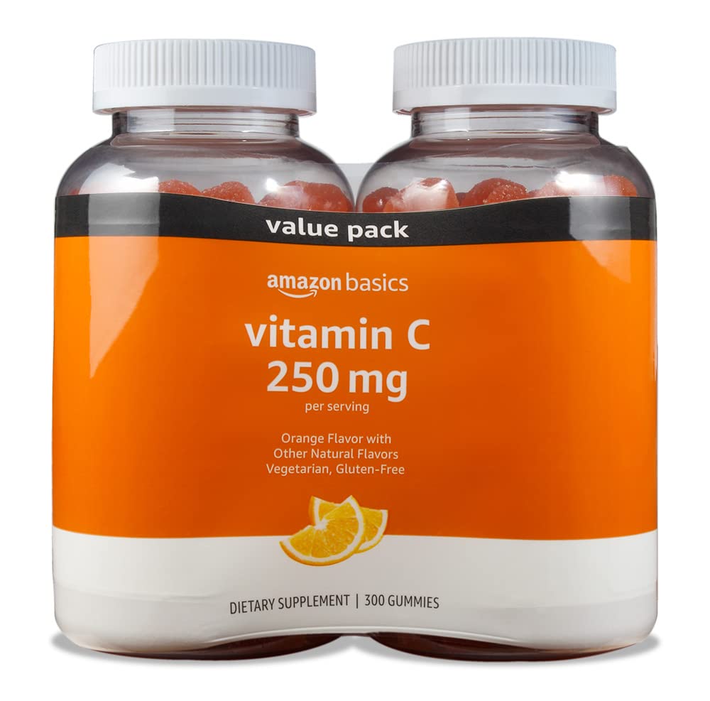 Amazon Basics Vitamin C 250 mg Gummies