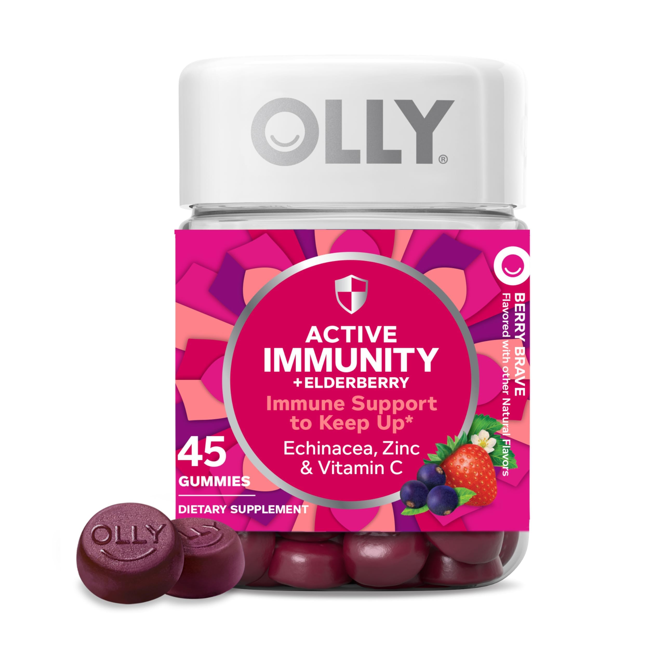 View Gutsy profile OLLY Active Immunity + Elderberry
