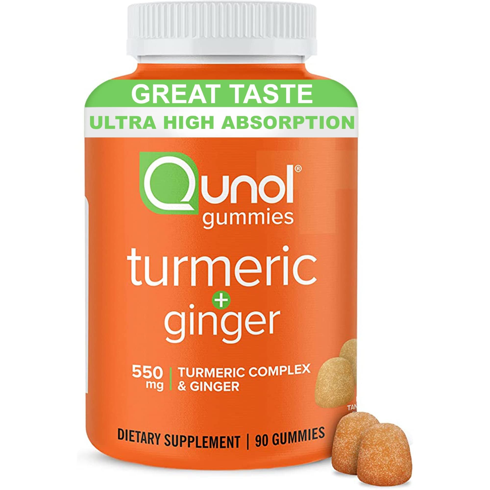 View Gutsy profile Qunol Turmeric and Ginger Gummies