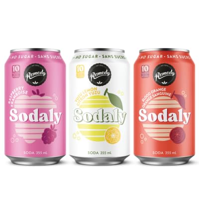 Remedy 3-Flavour Variety Pack (Raspberry, Yuzu Lemon, Blood Orange)